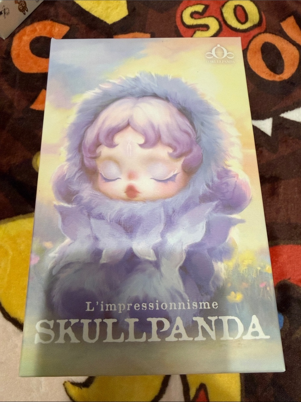 “DAWN” Skullpanda L'impressionnisme plush pendant